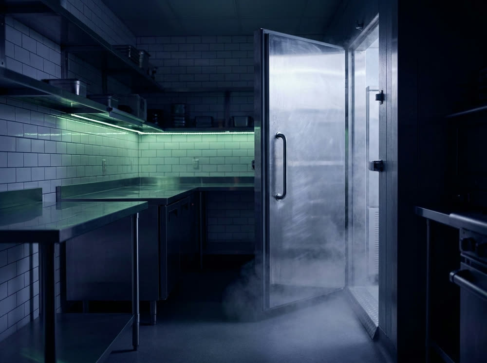 Walk-in coolers and freezers